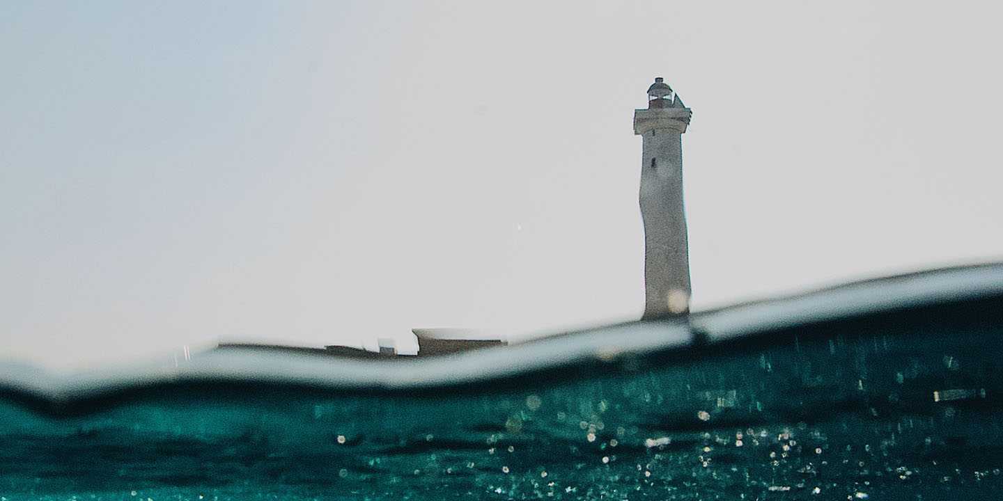 Splitshot Underwater and Lighthouse